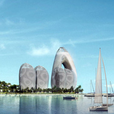 三亚远东凤凰岛别墅景观设计
