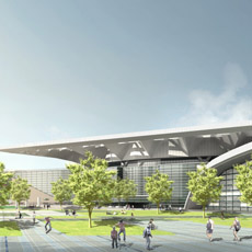 深圳宝安中心区体育馆外部环境景观规划设计