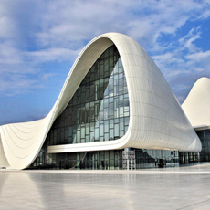 扎哈Heydar Aliyev文化中心 