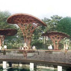 三亚南中国海文化生态园环湖景观设计
